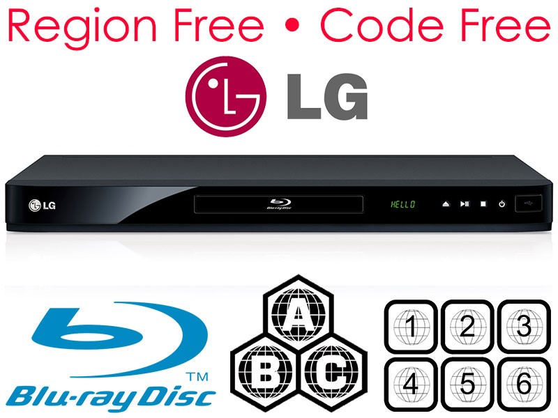 How do i make my lg dvd player region free Lg Bd 611 Region Free Blu Ray Player Multi Region Code Free